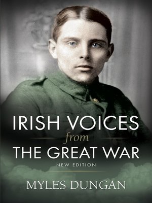 cover image of Irish Voices from the Great War